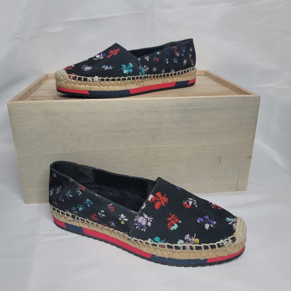 Diane Von Furstenberg- Women's Tulum Espadrilles- Shoes- Navy- Size 6